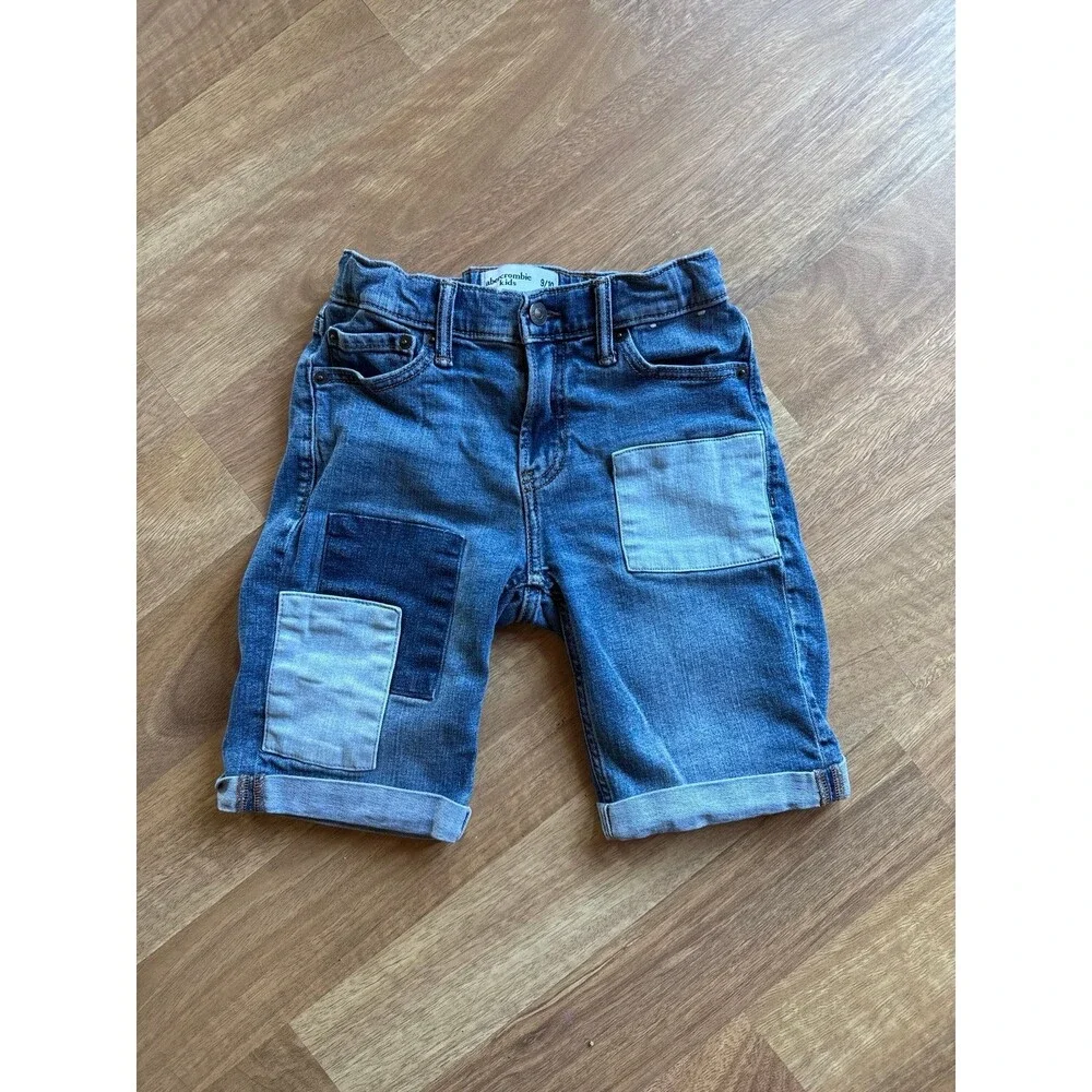 Abercrombie Kids Patch jean jorts
